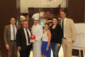 LINDT South Africa team at the opening